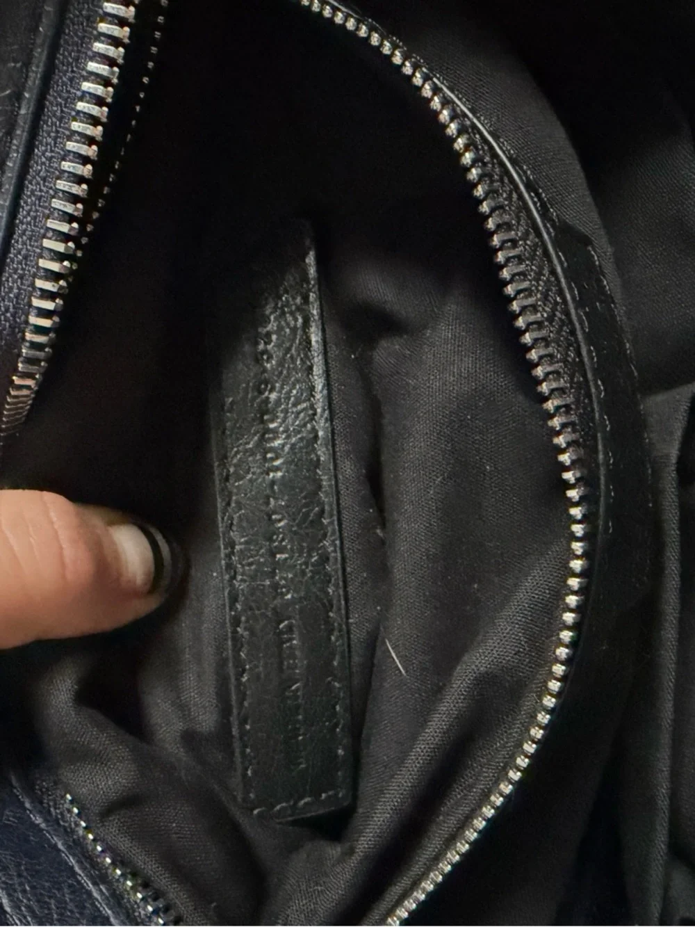 Balenciaga Small Navy Blue City Bag - Picture 3 of 6